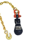 2 Ton Snatch Block With Chain For Flatbed Tow Trucks And Rollback Wreckers Cable Heavy Duty G70 Chain With Grab Hook Corrosion Resistant