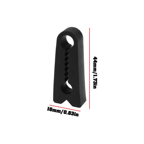 Universal Car Door Buffer Pads Beat The Rattle Blues And Stop Heavy Metal Thud On Everyday Drives with 44x16mm black rubber insulator.