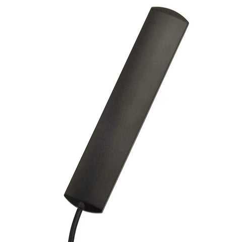 Black VHF UHF Car Window Adhesive Mount Patch Antenna For Scanner And Ham Radio, BNC Male Connector, 20MHz to 1300MHz, 50 Ohm, 3m Cable
