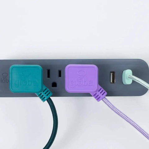 Dope Designer Series Rose Power Strip With 3 Outlets And Dual USB Ports For Quick Charging Home Office Ready Sleek Room Decor