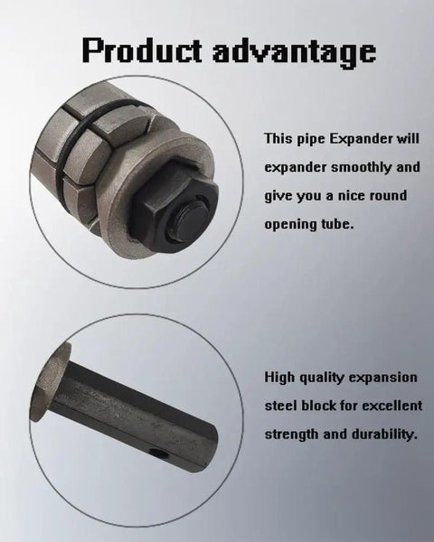 Exhaust Pipe Expander Tool Kit One And One Eighth Inch To Three And A Half Inch Beefed Up Tail Pipe Spreader, steel build