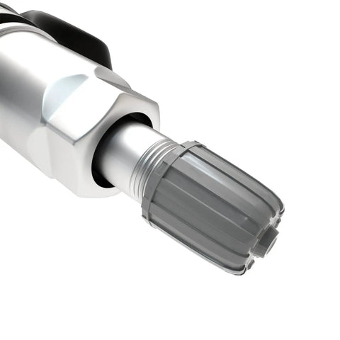 Pre Programmed TPMS Sensors Fits Toyota And Lexus Models Like Prius RAV4 Camry Corolla 4Runner Highlander close-up valve stem