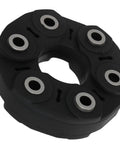 Super Flexible Coupling Kit For Propshaft Joint Replaces 26117610061 Fits 1 Series 3 Series 5 Series 6 Series 7 Series Cars Reduces Vibe And Boosts Drivetrain Smoothness Like A Boss. black rubber propshaft coupling with metal bushings