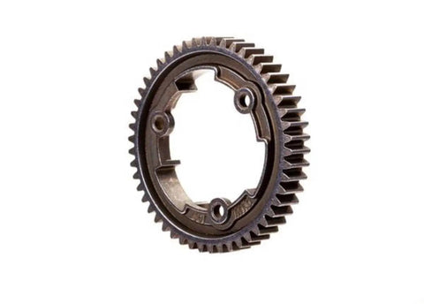 50 Tooth 1 point 0 Metric Pitch Wide Face Steel Spur Gear for RC Cars and Trucks Tough Beefy Upgrade Compatible With 77086 4