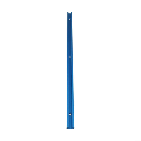 Blue Double T Track Miter Gauge 500mm Aluminum Alloy T Slot For Router Table Fence Woodworking Jigs Kit Precise Guide Rail
