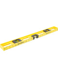 24 Inch Magnetic Top View Level Made In Usa Featuring Three Precision Vials For Dead On Accuracy Heavy Duty Frame with ruler marks.