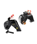 Heavy Duty Hydraulic Torque Wrench For Shop And Field Jobs, Knocks Out Rusted Fasteners With Zero Sweat, premium alloy frame with hose.