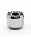 Pro Grade Wire EDM CNC Conductive Block For Power Feed Contact Tungsten Steel, OD 24.5mm, silver conductive surface
