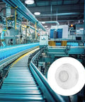 Twist To Lock Motion Sensor With Photocell And PIR Detection For Lithonia Lighting Compact Pro Luminaires in industrial setting