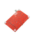 Back view of the Pocket Digital Oscilloscope Kit With 2.4 Inch TFT Screen, showing red circuit board and connectors.