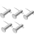 Stainless Steel Alignment Pins Set With Flat Cylindrical Design For Machinery Furniture And Electronics Easy To Install
