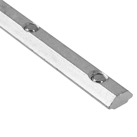 Close-up of a single aluminum T slot connector from the Dope 8Pc Aluminum Profile T Slot Connector Kit for sturdy builds.