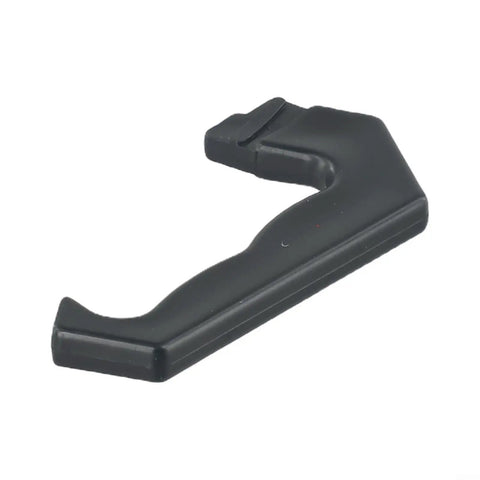 Durable Moka Pot Handle Replacement For 1, 3, 6 And 9 12 Cup Stovetop Espresso Makers in black heavy-duty plastic, side view