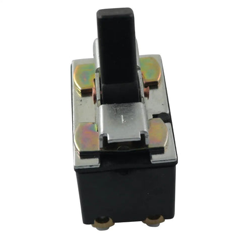 Heavy Duty Toggle Switch Replacement For Angle Grinders 5A 250V AC Waterproof And Oil Resistant Power Tool Switch Built Tough For Industrial Workshops And Construction Sites Easy Direct Replacement Long Life black toggle switch