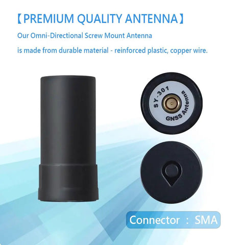 Omni Directional GNSS Drone Antenna With Compass For B1 B2 B3 L1 L2 GPS GLONASS G1 G2 Galileo E1 E5b Signals Screw Mount SMA
