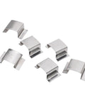Heavy Duty Glass Clamps for Greenhouses 50 Pack Steel Sprung G Clamp Holders for Securing Climbing Plants and Glazing Panels, No Tools Needed, Easy Install Garden Maintenance Kit, Ideal for Greenhouse Projects and Repairs. stainless steel clamps