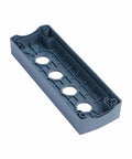Rugged 22mm Waterproof Button Junction Box IP65 Enclosure for control panels, showing four-hole mounting design, ABS material