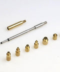 Heat Set Insert Tool Kit For Soldering Irons M2 To M8 Brass Nut Inserts With Internal Thread Heads Hot Melt Insertion Compatible With HS02A