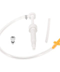 Lower Unit Gear Lube Pump For Standard Quart Bottles Fits Mercury And Mariner Outboards Plus Yamaha Nissan Tohatsu Honda Evinrude Outboards Includes One Suction Tube And Dual Adapters Three Eighths Inch And Eight Millimeter Aluminum Adapters