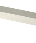 Stainless Steel Modern Square Cabinet Pulls With Five And One Sixteenth Inch Hole Center For Cabinets, angled view