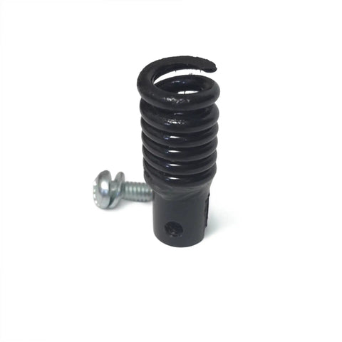 Heavy Duty Drain Snake Repair Connector For Field Use No Sweat Swap Fits Left Wound Branch Line Cables Quick Slide Female Splice Adapter 1 2 Inch sewer cleaner cable with screw