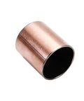 Heavy Duty Sleeve Bearing Single Unit Oilless Bushing 40X44X50mm Bronze Sintered Plain Bearing showing bronze sleeve view.