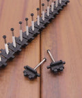 Hidden Deck Fasteners for Narrow Gaps Universal Fit 192 Preloaded Stainless Clips with Screws Three Sixteenth Inch Gap