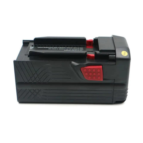 Side view of black 6000mAh 36V Replacement Battery For Hilti Tools With Overcharge Protection And No Memory Effect