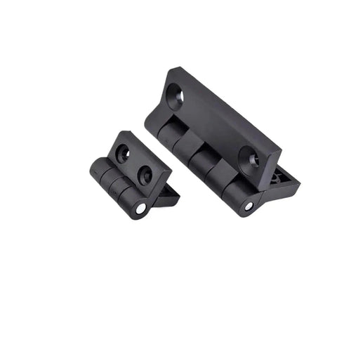 Plastic Butt Hinge Nylon Black Hinges For Cabinet And Wooden Furniture Doors 10 Pack Durable Nylon Construction Easy Install And DIY Projects