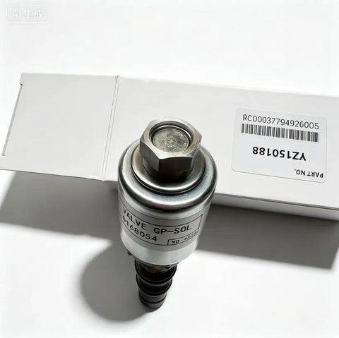 Rock Solid 12V Proportional Solenoid Valve YZ150188 Direct Swap Fits John Deere 6068 Engine with packaging.