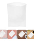 100 Count White EPE Foam Packing Bags For Shipping And Moving Thick Tear Resistant Cushion Pouches shown in various environments