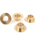 Bronze Shift And Brake Lever Bushings With Pedal Sleeve For Victory Cross Series Without Hex Shaft Upgrades For Cross Country Cross Roads Vision Magnum Tighten Slop And Give A Solid Feel CNC Made Durable, 4pc bronze bushings
