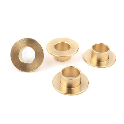 Bronze Shift And Brake Lever Bushings With Pedal Sleeve For Victory Cross Series Without Hex Shaft Upgrades For Cross Country Cross Roads Vision Magnum Tighten Slop And Give A Solid Feel CNC Made Durable, 4pc bronze bushings