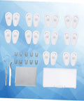 Glasses Nose Pads Replacement Kit With Multifunctional Screwdriver Tool for Easy Eyewear Repair Snug Fit and Quick Installation