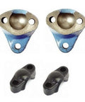 Heavy Duty Radius Rod Socket And Cap Set 2 Pack Aftermarket Replacement Spacers For Ford And New Holland Tractors Fits Jubilee NAA 3000 600 Series And More Durable Steel Construction For Quick Field Fix, 2-pack steel tractor parts