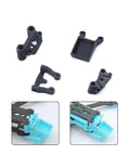 BN220 GPS Module Mount TPU Holder For FPV Drone Mark5 Frame T Shaped Bracket Black 3D Printed GPS Mount pieces displayed