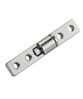Ball Bearing Door Hinges Heavy Duty With Smooth Operation And Hidden Damping Position Control And Rotation Axis Three Newton Meters Torque Built Tough For Indoor Outdoor Residential And Commercial Doors, metal hinge close-up view.