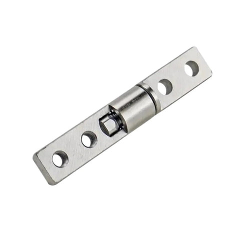 Ball Bearing Door Hinges Heavy Duty With Smooth Operation And Hidden Damping Position Control And Rotation Axis Three Newton Meters Torque Built Tough For Indoor Outdoor Residential And Commercial Doors, metal hinge close-up view.