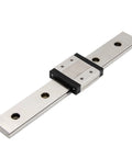 24mm Linear Rail Guide Set for 3D Printers and CNC Machines, 440C Stainless Steel Bearings, Heavy Duty Slide Guideway, rail and carriage
