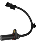 Crankshaft Position Sensor Replacement OEM 39180-2B000 391802B000 SU13885 For Hyundai Kia Dodge Engine Sensor Direct Fit High Quality Fits Tucson Accent Rio Soul And More Cars black sensor with wiring connector