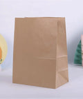 Kraft Paper Bags Khaki Bulk Pack Of 50 Or 100 Durable Gift Bags For Party Favs And Treats In 43x33x15 Cm Size Eco Friendly Reusable Bags