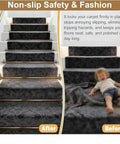Solid Brass Adjustable Stair Runner Rods Kit With Non Slip Bar For Elegant Carpet Runners, Includes Brackets Screws End Caps For Home Or Business Decor, stair runner view