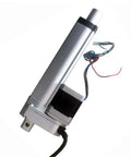 Heavy Duty Nema17 Stepper Motor Linear Actuator With Straight Up Smooth Dc Push Rod Built Tough for precise industrial motion.