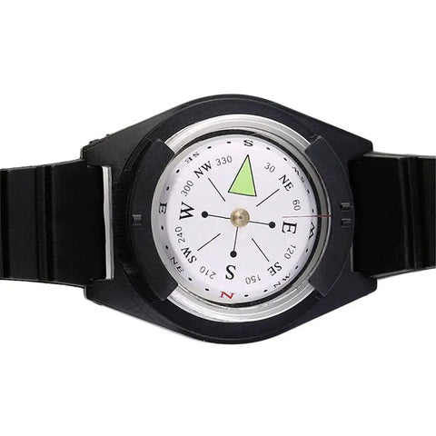 Wrist Compass For Outdoor Adventure And Survival Gear Lightweight Wearable Navigation For Camping Hiking Fishing And Travel Dual Display