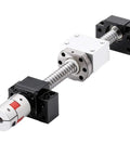 Top Tier Hella Smooth C5 SfU2005 Ball Screw 950Mm Complete Assembly with motor coupling and Bk Bf bearing housings.