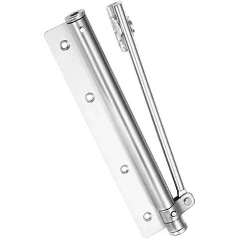 Heavy Duty Adjustable Door Closer With Soft Close Spring Adjustable Closing Speed Large 17cm Arm Built Tough For High Traffic Doors