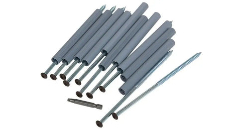 Heavy Duty 7 Inch Brown Screw Ferrule Pack For Quick Install And Secure Fit In Gutter And Woodworking Projects Durable Hardware 10 Pack Amerimax Home Products