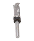 Gowenic 1 4 Inch Shank Spiral Flush Trim Router Bit With Compression Edges For Smooth CNC Woodworking and Template Trimming Jobs visible from the front angle.