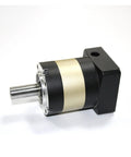 Compact Planetary Gearbox With Circular Flange Mounting For Motors, Space Saving Precision Reducer, side view