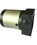 Industrial Grade Planetary Reducer Gearbox For Nema34 Ac Servo Motors With 16 Millimeter Input Shaft featuring a sleek design and robust flange.